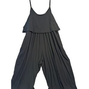 Ava & Viv Women's Plus Size Black Below the Knee Jumpsuit - Size 4X - NWT